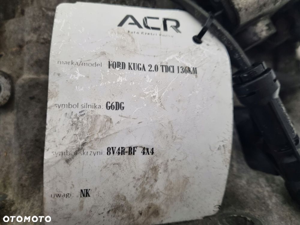 SKRZYNIA BIEGÓW Ford Kuga MK1 2.0 TDCI 8V4R-7002-BF 4x4 - 9