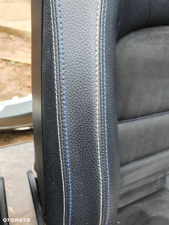 FOTELE KANAPA BOCZKI MERCEDES C W204 LIFT COUPE ALCANTARA ORYGINAL DEMONTAZ - 6