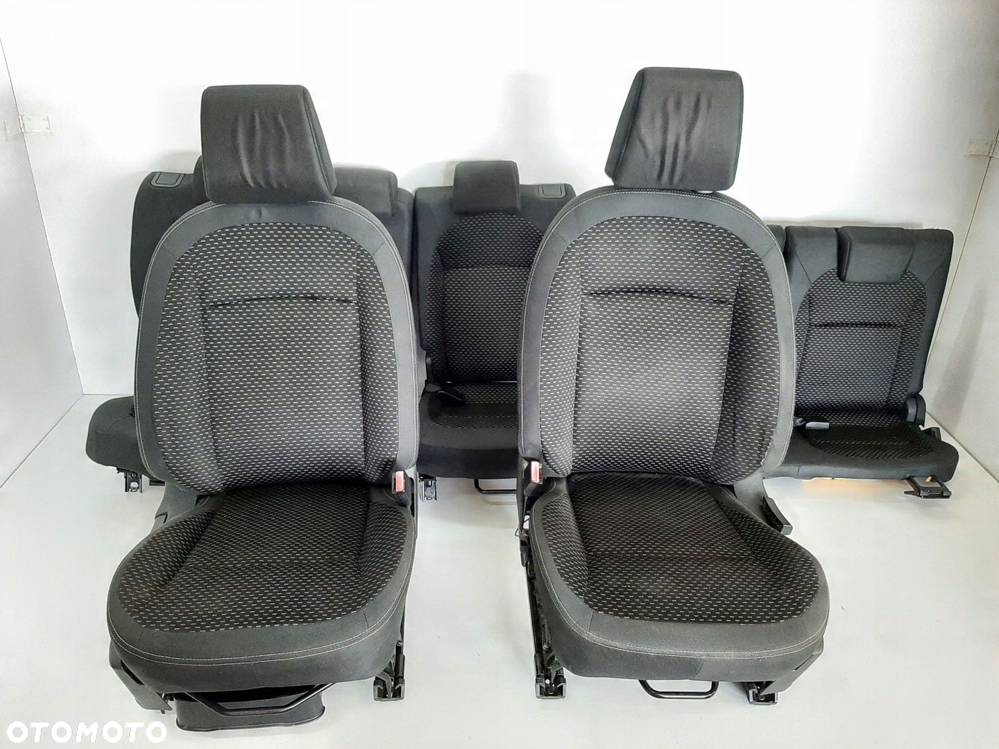 NISSAN QASHQAI 2 J10 08R FOTELE KANAPA 3RZAD KPL - 2