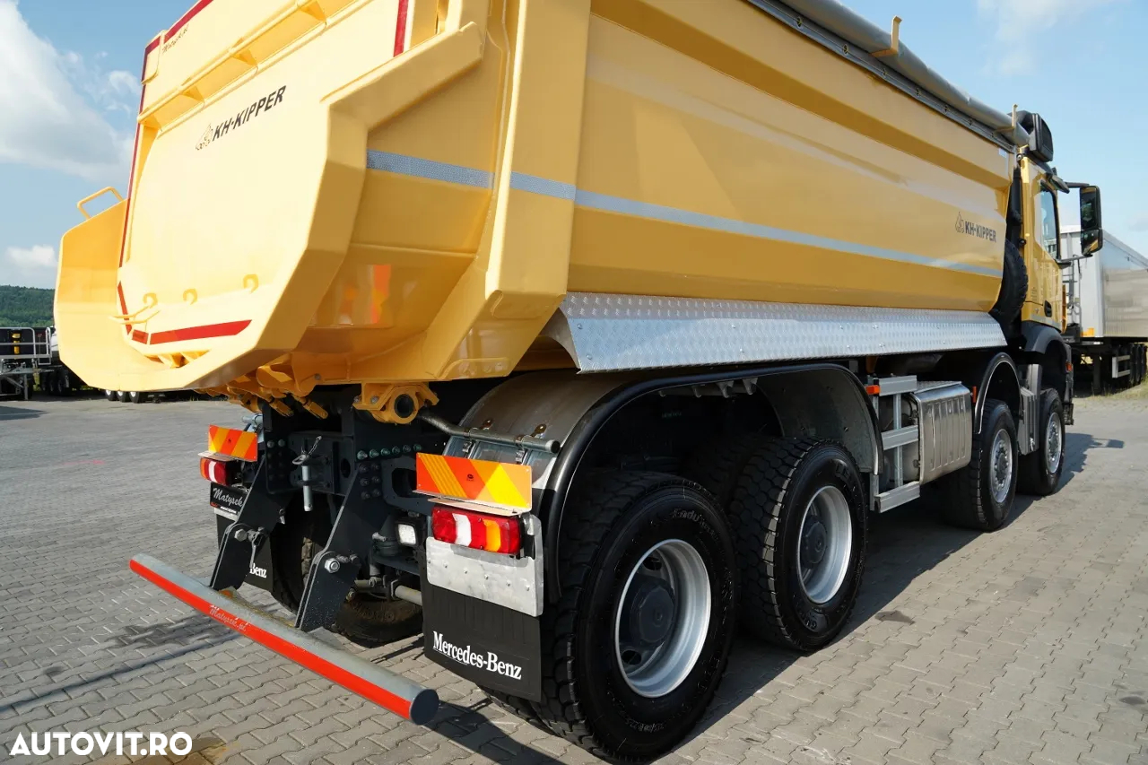 Mercedes-Benz AROCS 4145 / 8x8 / BASCULATOR SPATE / KH KIPPER / EURO 6 - 20