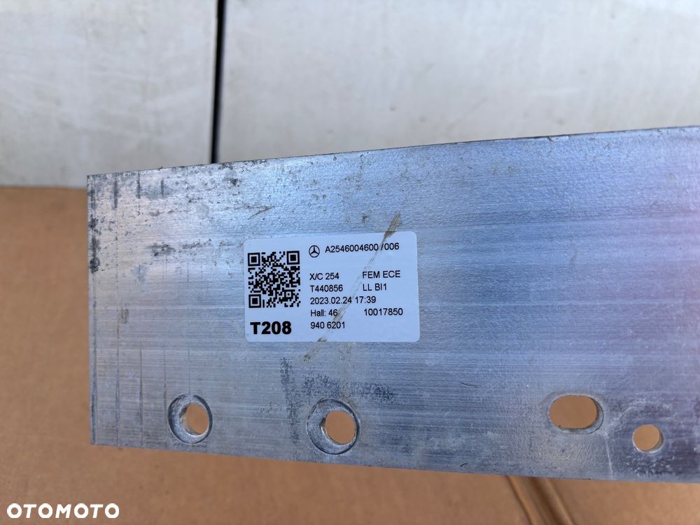 Mercedes GLC W254 Belka Przednia Górna Dolna Zderzak Przedni Strefy Zgniotu Prawa Lewa A2546206800 A2546207700 A2546207800 254 X254 A254 A2546207500 A2146220800 - 3