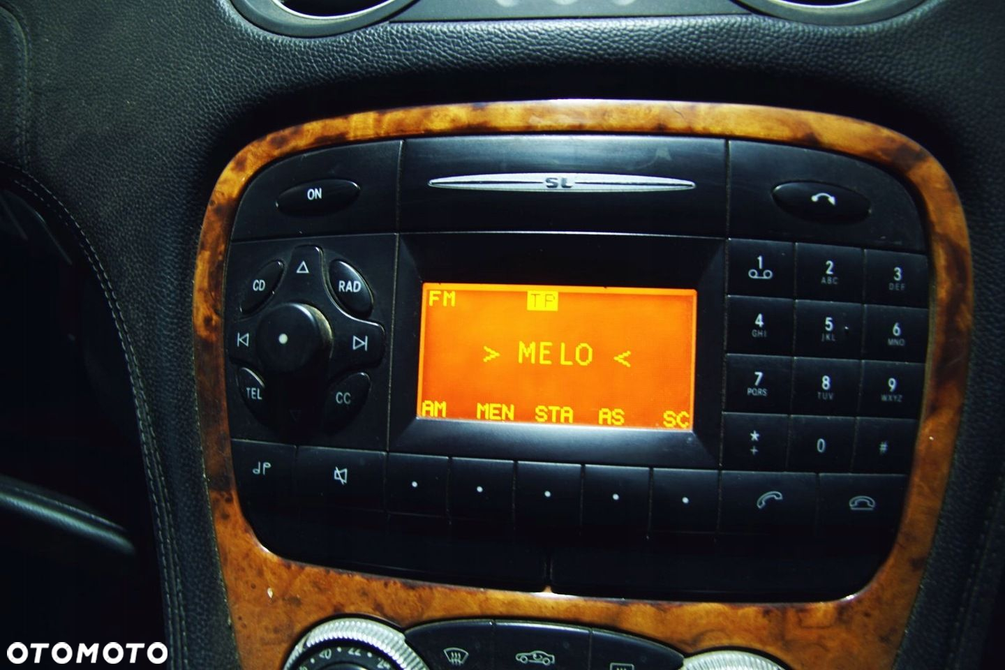 COMAND RADIO A2308200586 MERCEDES SL R230 EUROPA - 4