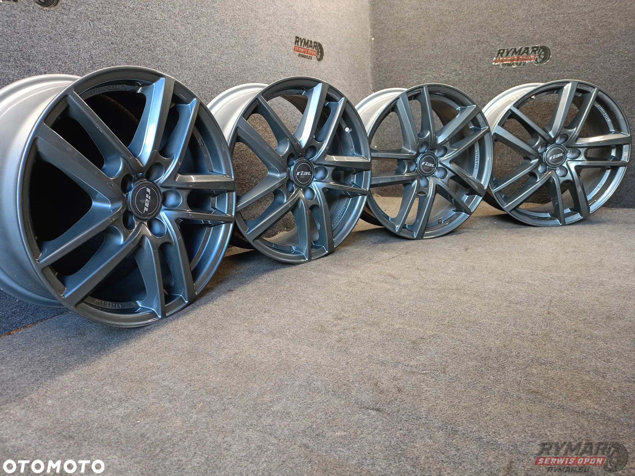 NOWE ALUFELGI 7.5X17" 5x112 ET38 VW SEAT AUDI VW SKODA MERCEDES KPL - 1