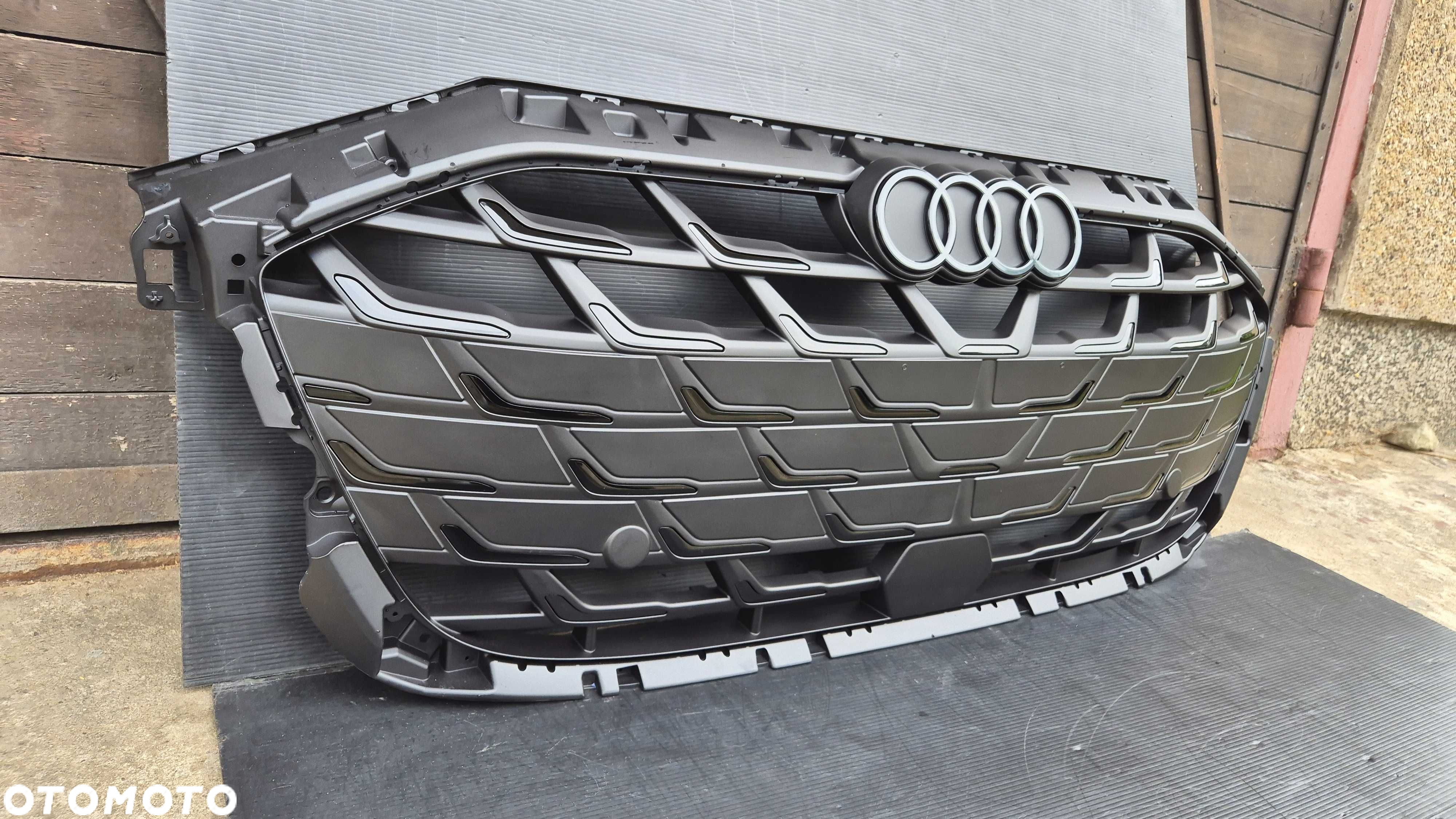 Atrapa chłodnicy GRILL Audi A3 8Y LIFT 24- S-LINE OE 8Y0 BLACK NOWY - 2