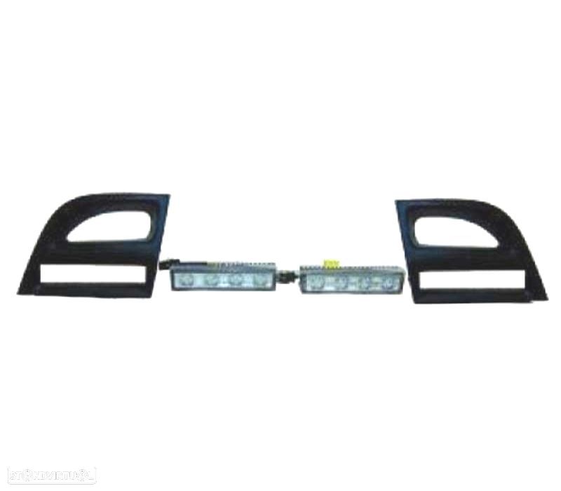 LUZ DIURNA VOLKSWAGEN VW GOLF 6 MK VI 08-12 CLARO NEGRO - 1