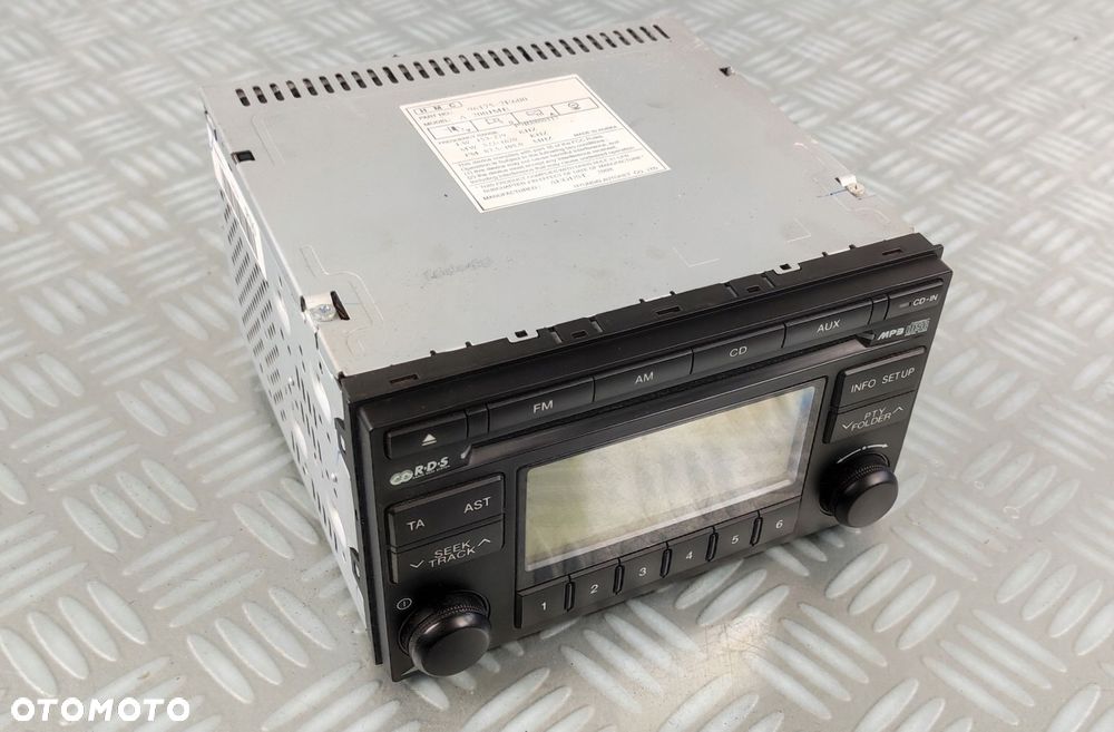 96175-2E600 radio fabryczne cd mp3 aux HYUNDAI TUCSON I 1 LIFT 04-10 2 DIN - 2