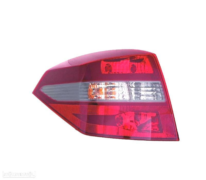 FAROLIM ESQ RENAULT LAGUNA III GRANDTOUR 11-16 BRANCO VERMELHO - 1