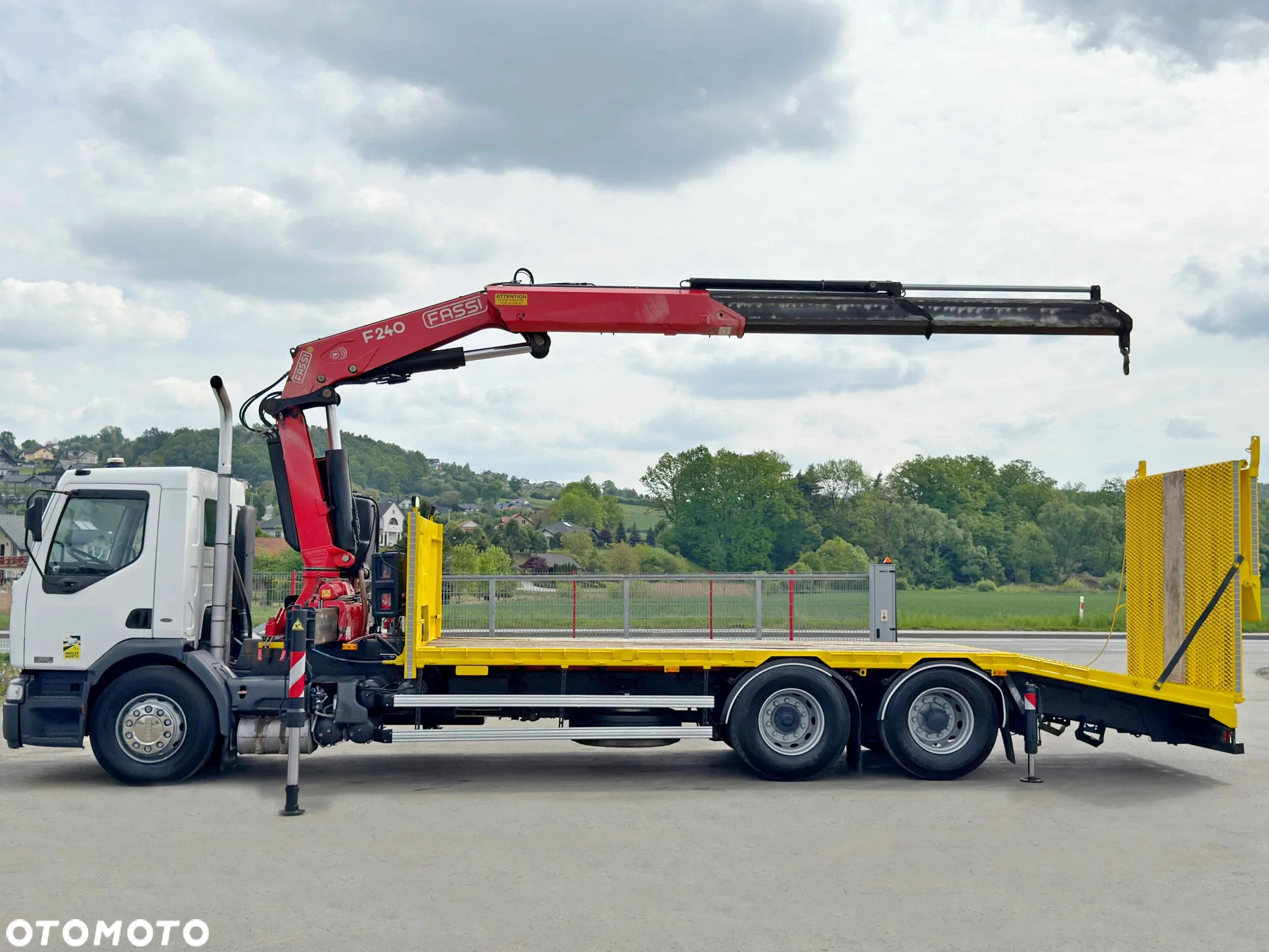 Renault PREMIUM 370* LAWETA 7,95m + FASSI F230AXP.22 + PILOT * STAN BDB - 5