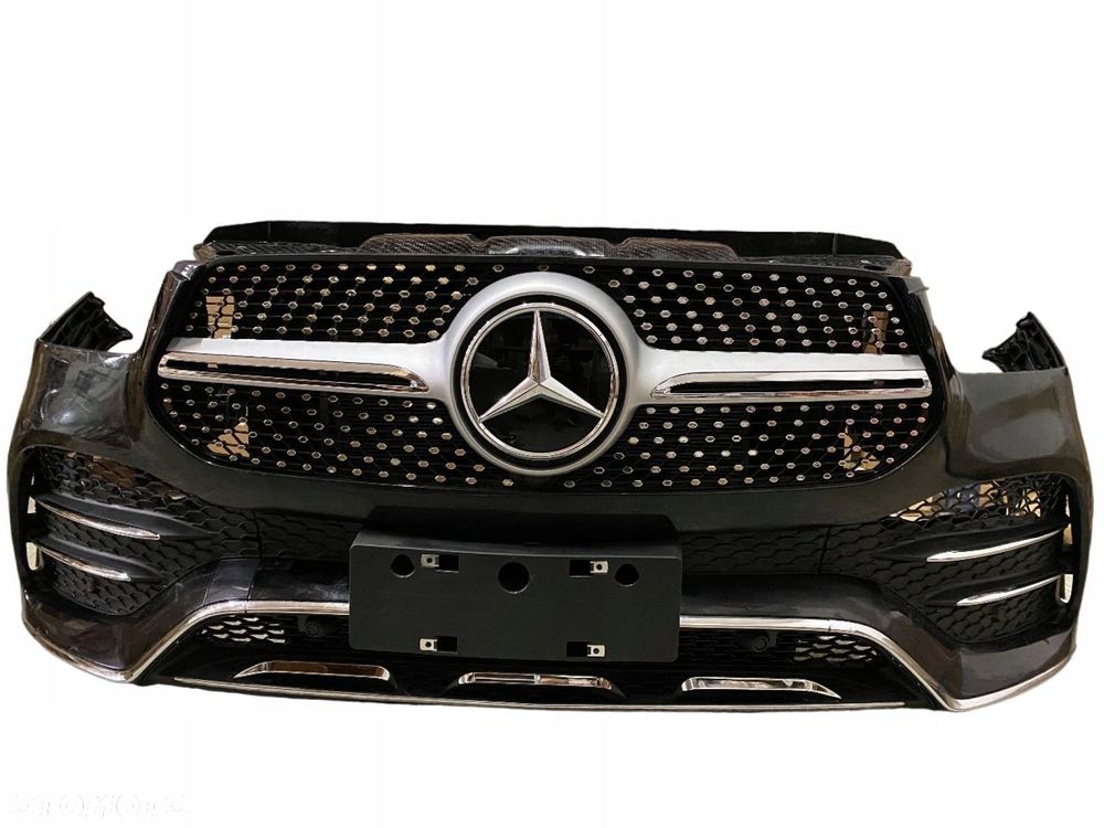 ZESTAW pas przedni chłodnice zderzak wentylator belka MERCEDES GLE W167 AMG - 2