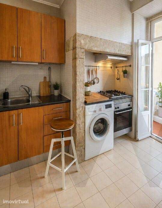 T1+2 com Charme Lisboeta e 75 m2 | Junto às Amoreiras, Lisboa - Grande imagem: 2/12