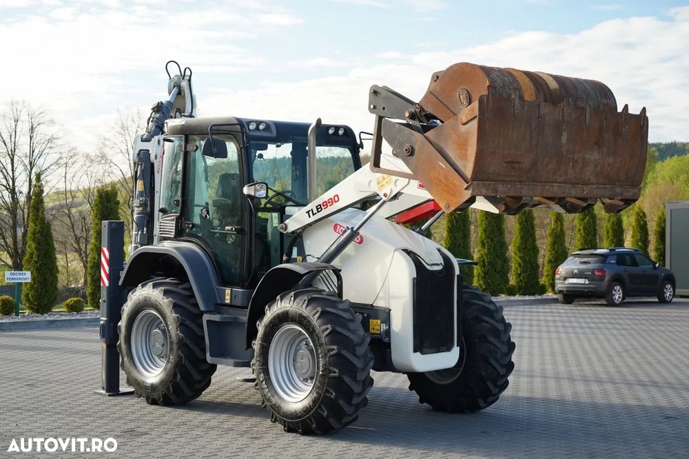 Terex TLB 990 / BULDOEXCAVATOR / SET CUPĂ / 3.300 ORE / - 11
