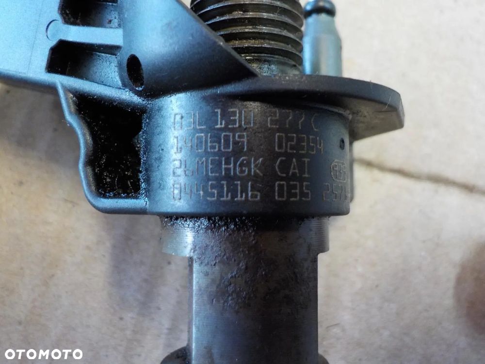 VW T5 T6 2.0 TDI WTRYSK WTRYSKI WTRYSKIWACZ SPRAWDZONE 03L130277C - 2