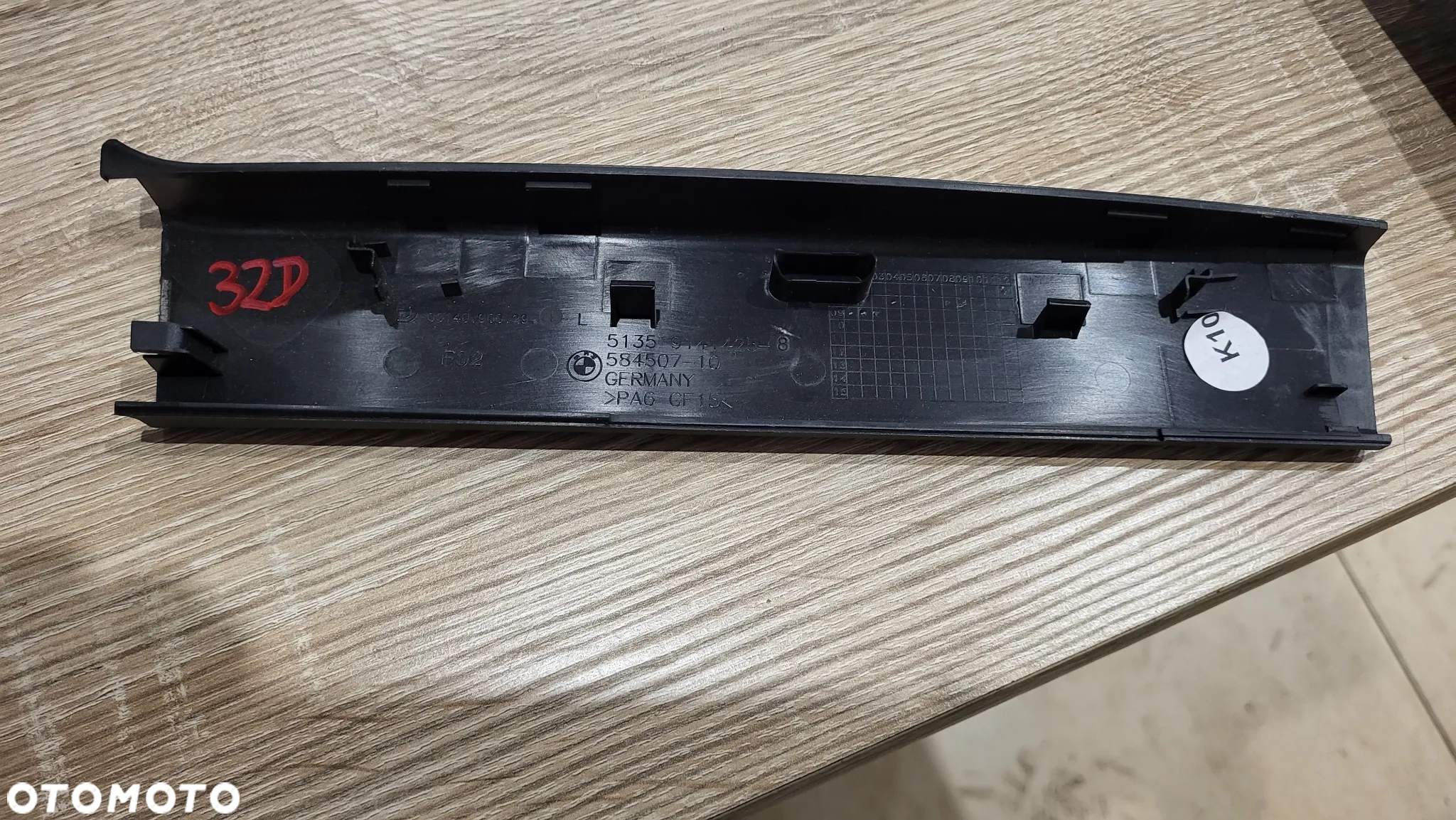 Listwa Drzwi 5135 9141425do pojazdu marki: BMW 7 F02 - 2