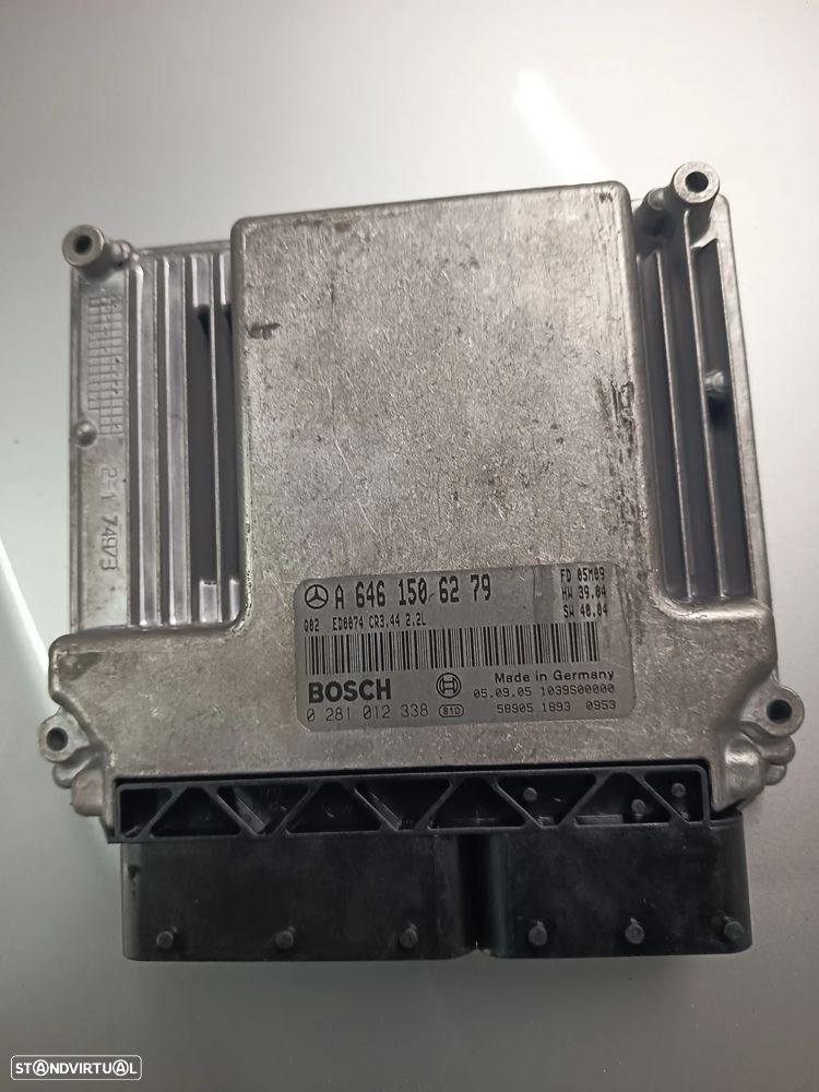 Centralina Motor Mercedes W203 150cv Ref: A6461506279 - 3