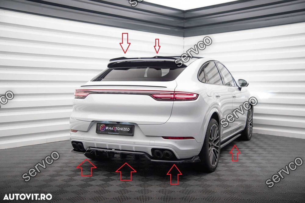 Pachet Bodykit Porsche Cayenne Coupe Mk3 2018-2023 v2 - Maxton Design - 5