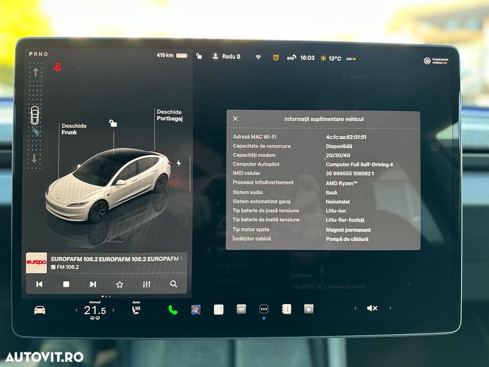 Tesla Model 3 Standard Reichweite Plus Hinterradantrieb - 28