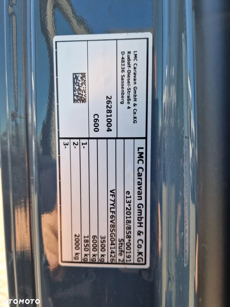 LMC INNOVATION PURE 600 Dach Podnoszony Nowy 4 osobowy 2026 - 38