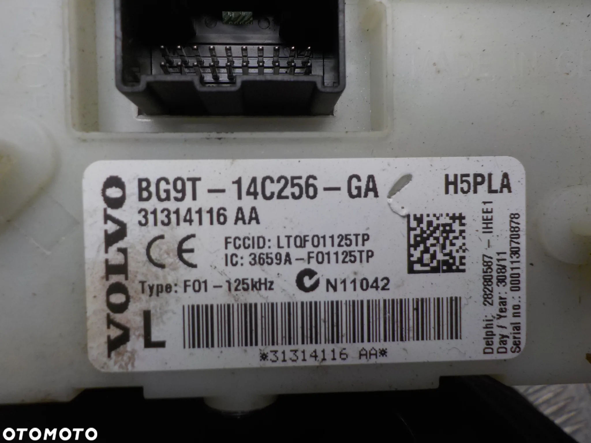 VOLVO XC60 2.4 D MODUŁ BCM 31314116  BG9T-14C256-GA - 2