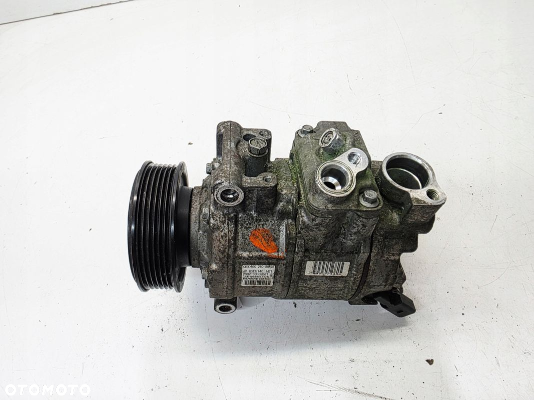 SPRĘŻARKA KOMPRESOR KLIMATYZACJI AUDI A4 B7 2.0 ALT 8E0260805CB - 2