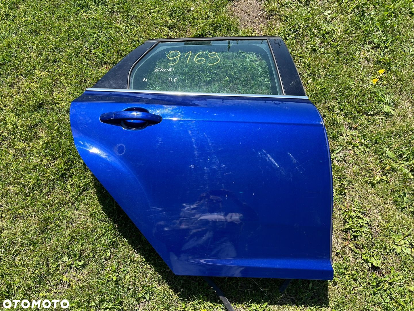 Drzwi Ford Focus mk3 Kombi Prawy tył Niebieski HF - 5