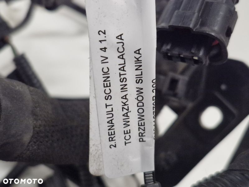 RENAULT SCENIC IV 4 1.2 TCE WIĄZKA INSTALACJA PRZEWODÓW SILNIKA 240118779R - 10
