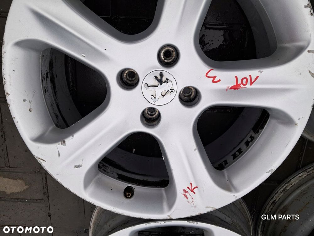 peugeot 308 i 3008 felgi aluminiowe 18" 9685121480 7,5j et29 4x108 - 4