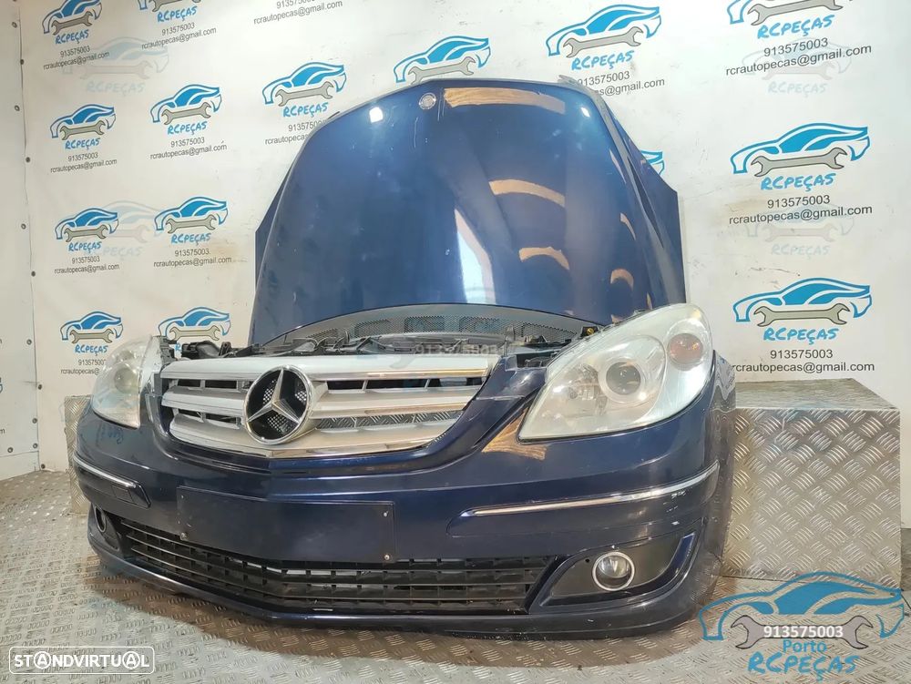 - Frente Completa Mercedes Benz Class B - W245 - Parachoques | Parachoque | Grelha | Grelhas | Otica | Oticas | Guarda Lamas | Lama | Capo | Capot | Reforço | Fibra | Radiador | Ventilador | Radiadores | Para-choques - 3