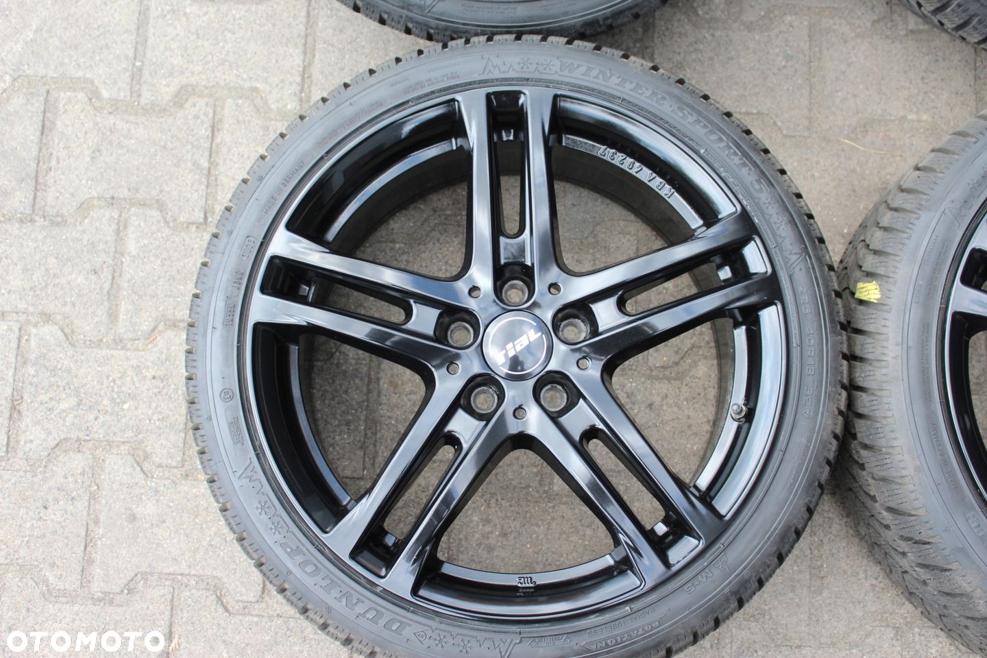 RIAL 18cali 5x112 ET48 8J AUDI SKODA SEAT VW - 5