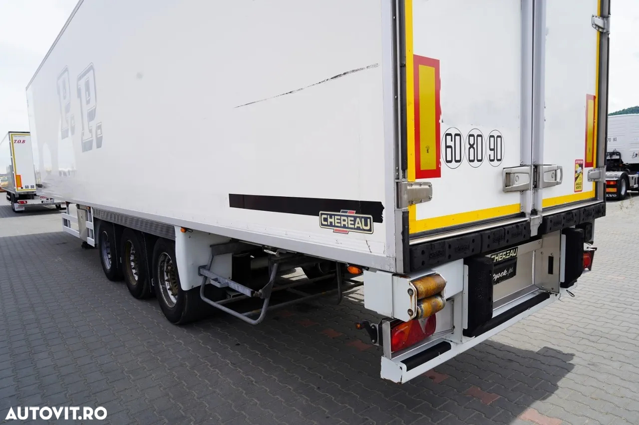 Chereau REFRIGERAT / VECTOR TRANSPORT 1950MT / DOPPELSTOCK / MULTITEMPERATURĂ / 2 AXE RIDICABILE / SAF / IMPORTAT - 11