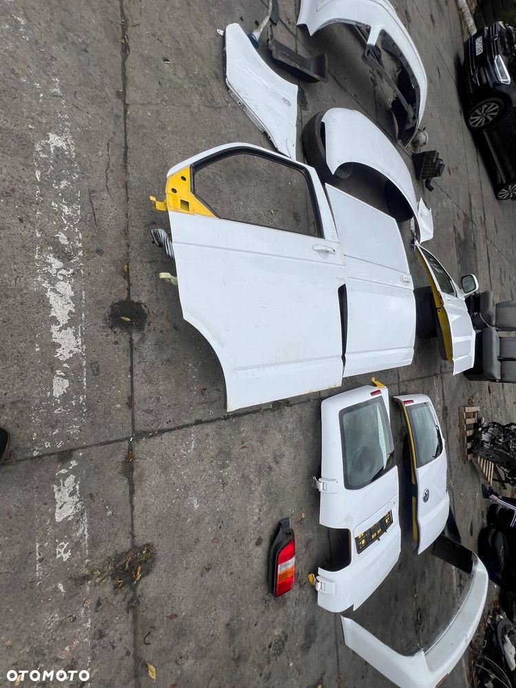 Vw t5 transporter maska pas przedni drzwi przód kompletny drzwi tył tylne boczne - 7