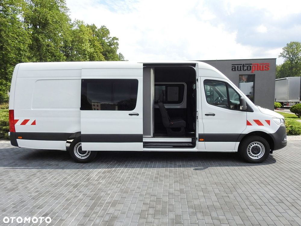 Mercedes-Benz SPRINTER FURGON BRYGADÓWKA  5 MIEJSC TEMPOMAT NAWIGACJA KLIMATYZACJA AUTOMAT   160KM - 9