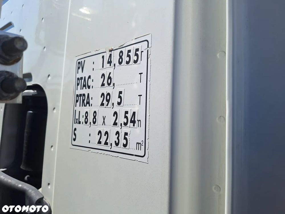 Scania P340 6X4 BORDMATIC / HDS HIAB 122/ Import Francja - 12