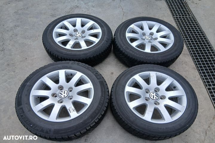Jante aliaj cu anvelope 15 - set 3B0601025K 195/65 R15 7JX15H2 ET37 3 - 1