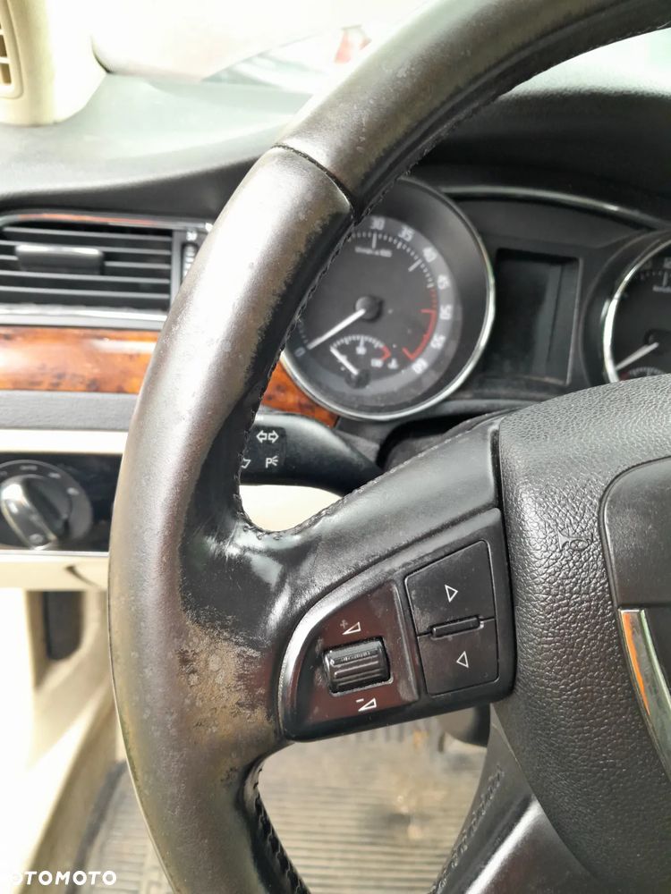 Kierownica skórzana multifunkcyjna SKODA Superb II 08-13r. - 6