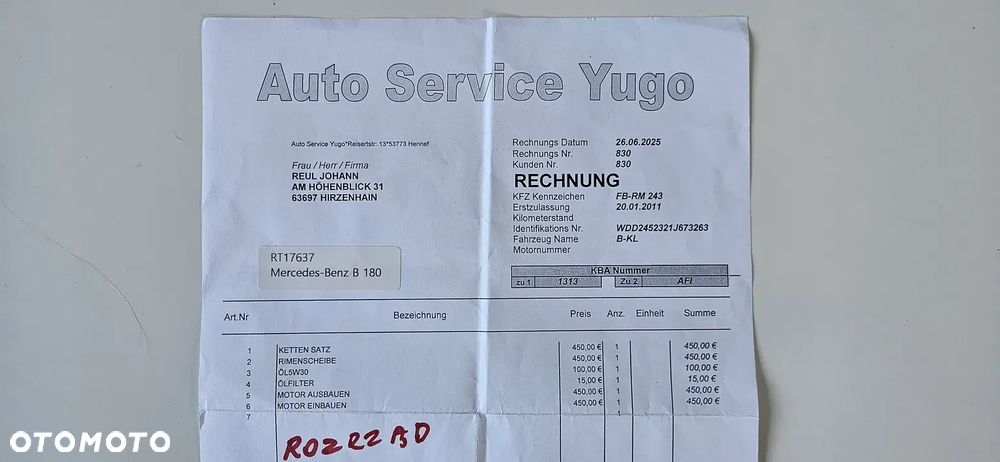 Mercedes-Benz Klasa B 180 BlueEFFICIENCY SPORT EDITION - 35