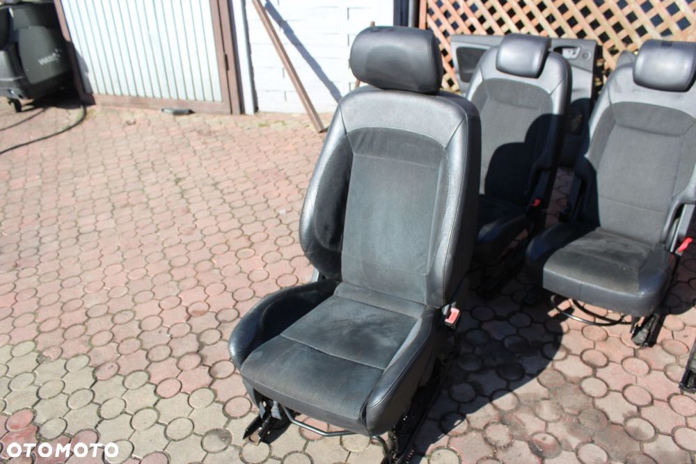 Fotele Tapicerki Pół skóry Ford S-Max MK1 - 11