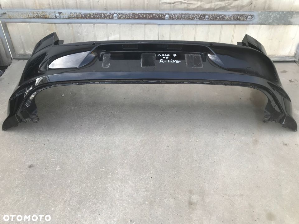 Zderzak tylny Vw Golf 7 VII R-Line HB 5d 12-20r - 7
