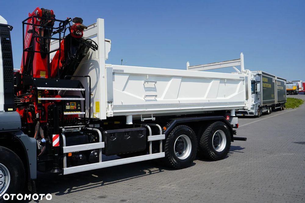 MAN / TGS / 33.420 / E 6 / WYWROTKA + HDS / FASSI F 175 / 6 X 4 / HYDROBURTA - 38