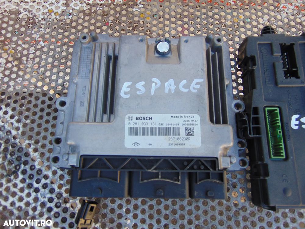 Kit pornire Renault espace 5 motor 1.6 biturbo cutie automata ecu modul - 4