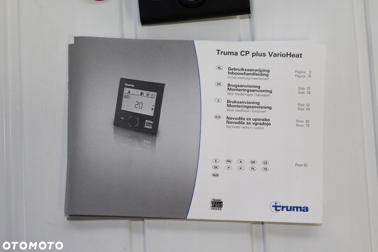 Panel sterowania do ogrzewania klimatyzacji kampera CP Plus VarioHeat Truma - 4