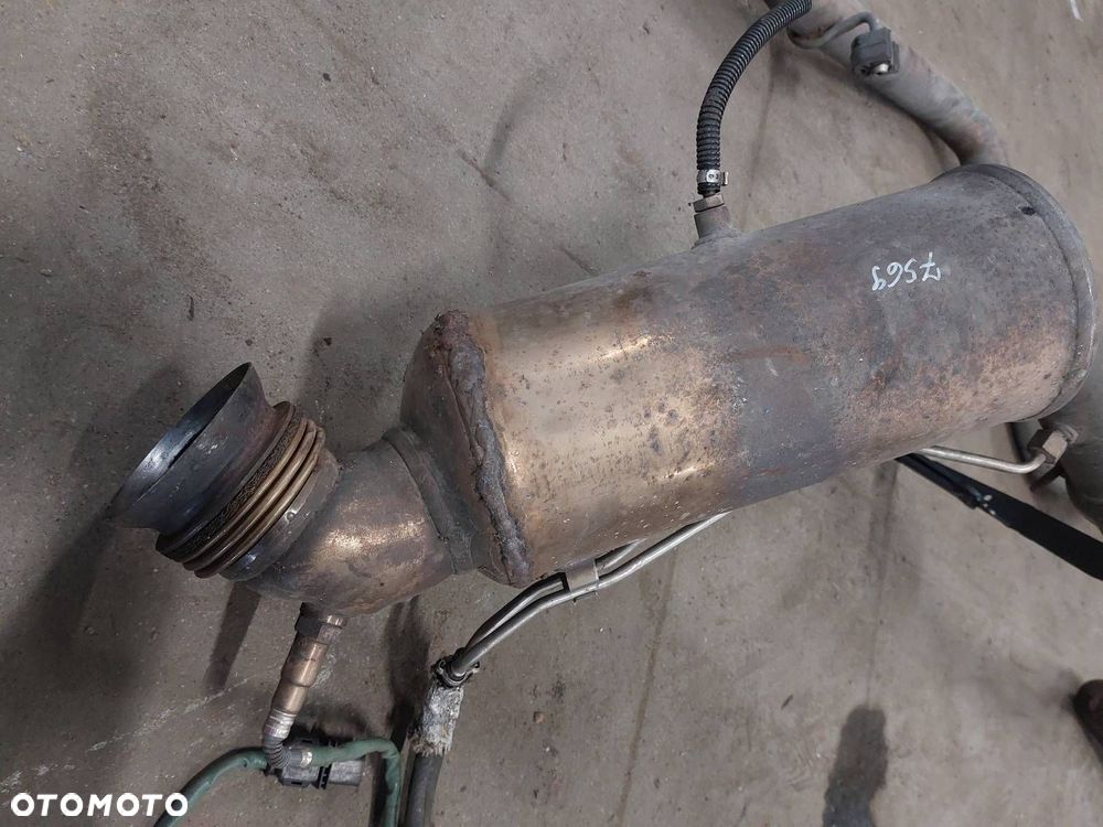TŁUMIK WYDECH KATALIZATOR PUSTY MERCEDES C220 2.2 CDI 2044911601 2044901392 - 4