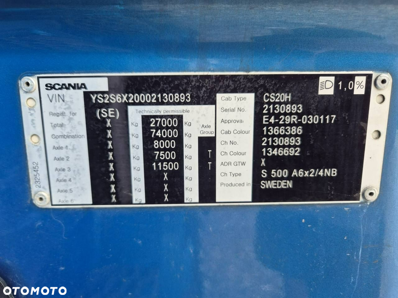 Scania s500 - 16