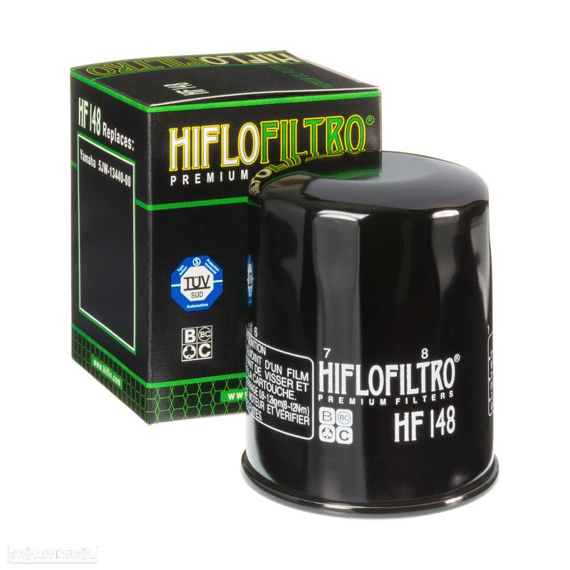 hf148 filtro oleo hiflofiltro - 1