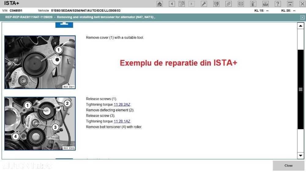 Interfata diagnoza auto BMW E Series si Mini K+DCAN - 2