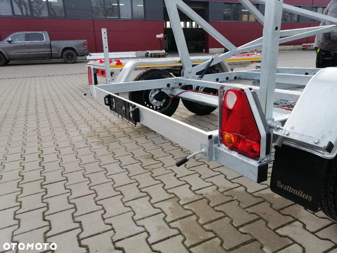 Besttrailers Przyczepa kablowa DMC 2700 kg K14" dwie osie - 5