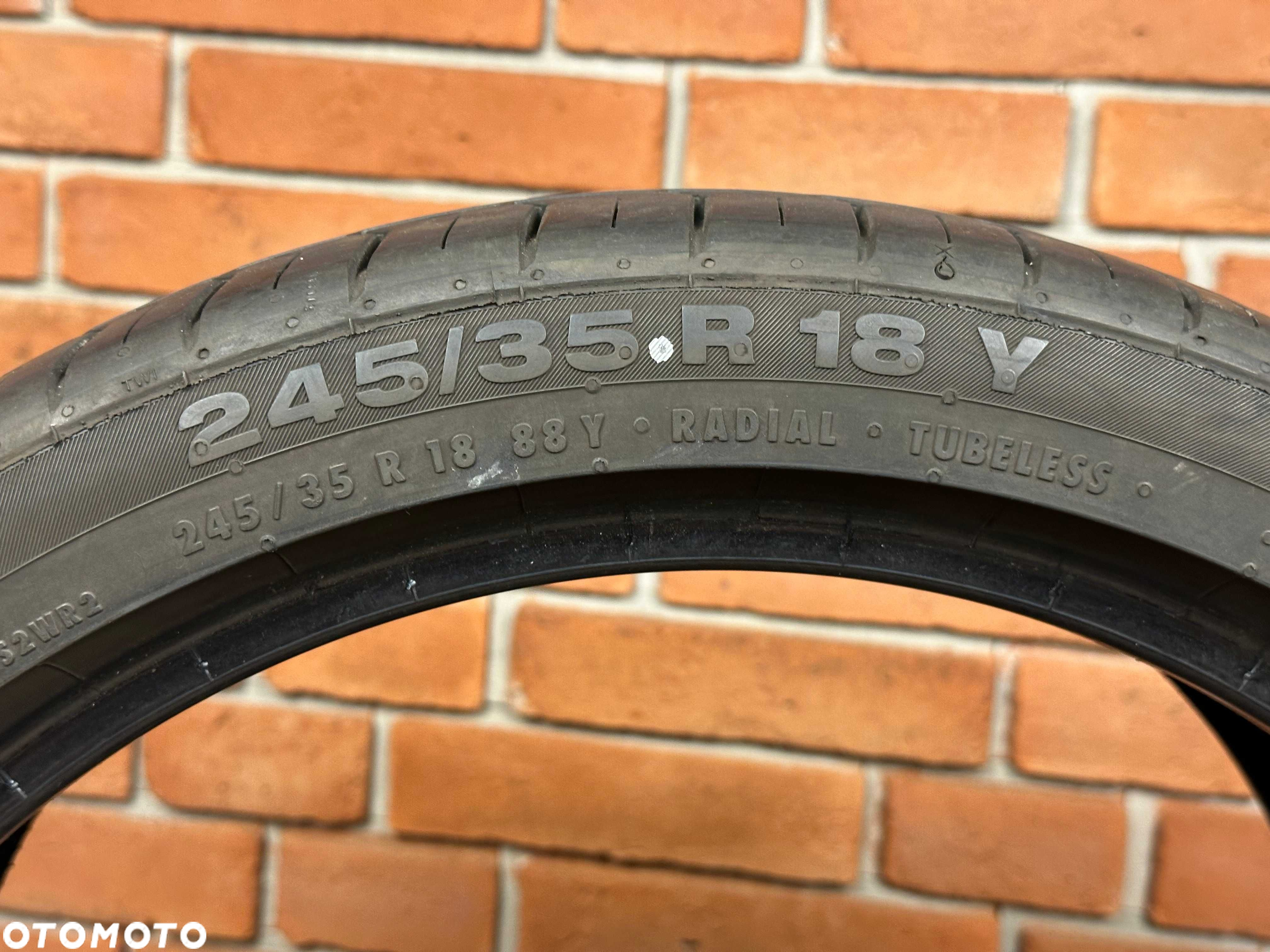 1x Opona Continental ContiSportContact 5 245/35R18 6,5mm 2019 - 5