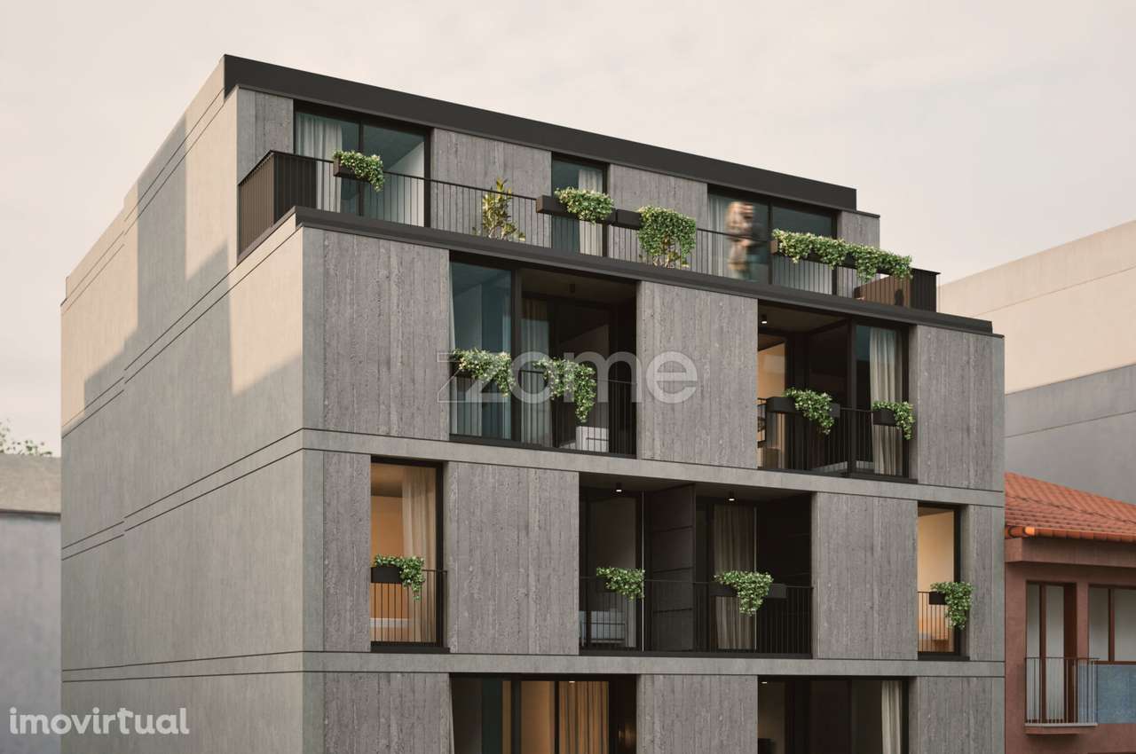 Apartamento T1 em construção no Edifício MOU 37 em Matosinhos - Grande imagem: 2/24