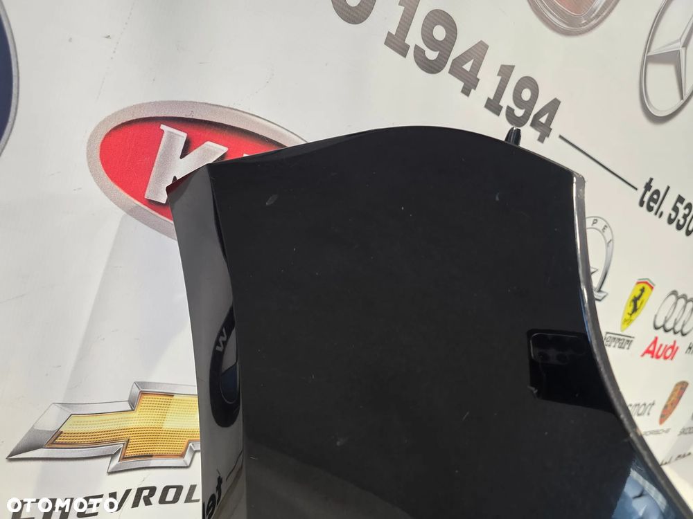 SKODA SUPERB 3 III 08-13 3T0 ZDERZAK PRZEDNI PRZÓD KOLOR CZARNY METALIK , BEZ SPRYSKÓW I BEZ PDC , NR 3T0807221 , NR AUKCJI NZ1795 - 2