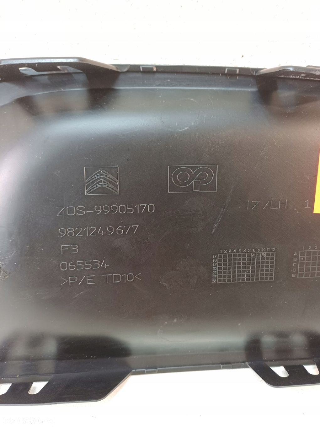 ZAŚLEPKA HALOGENU LEWY PRZÓD PRZEDNIA LEWA CITROEN C4 CACTUS LIFT 17- - 8