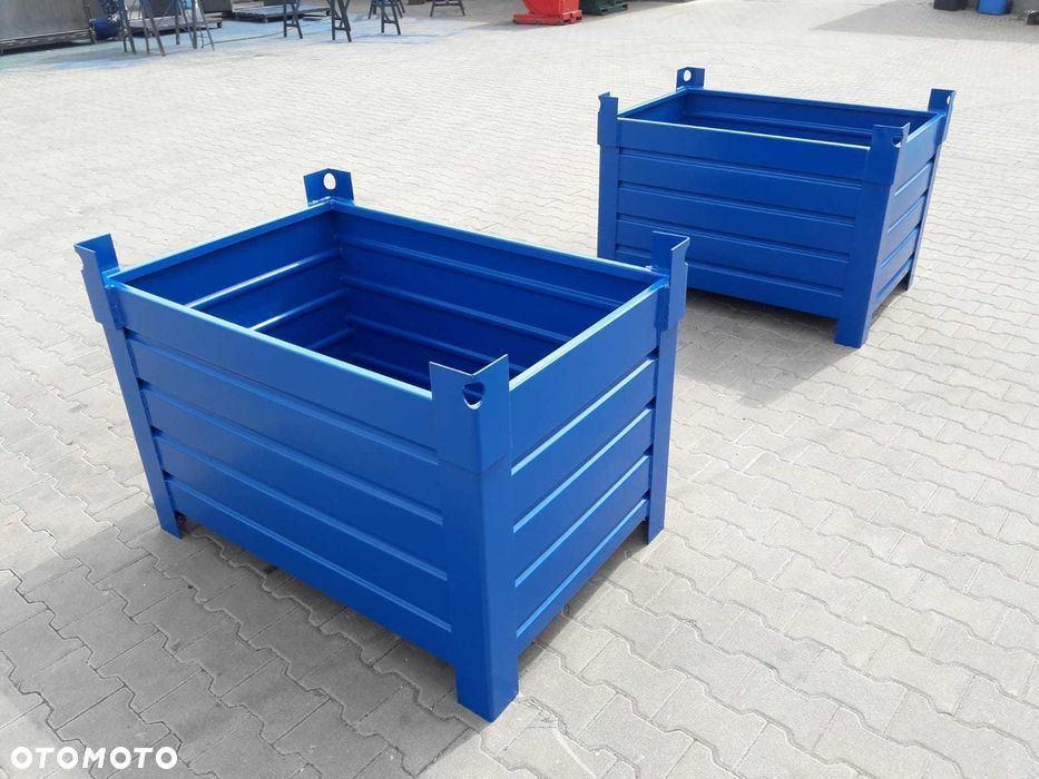 Stalowy pojemnik z możliwością piętrowania PMPP 700 l - 4